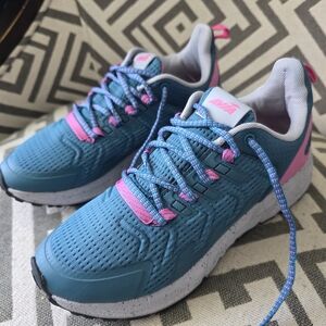 Avia Blue and Pink Athletic Shoes